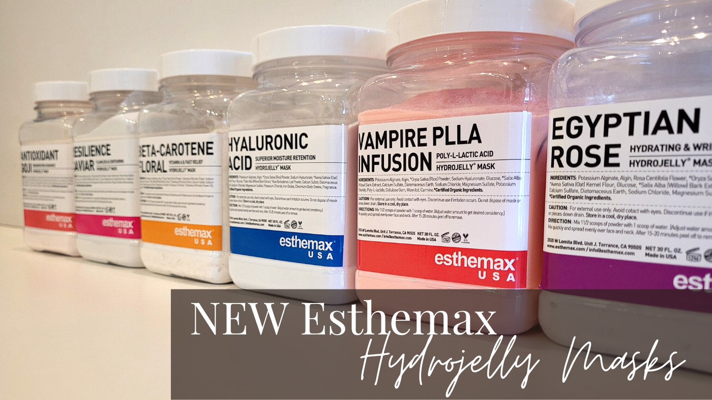 Introducing Our Newest Facial Product - Esthemax HydroJelly Masks!