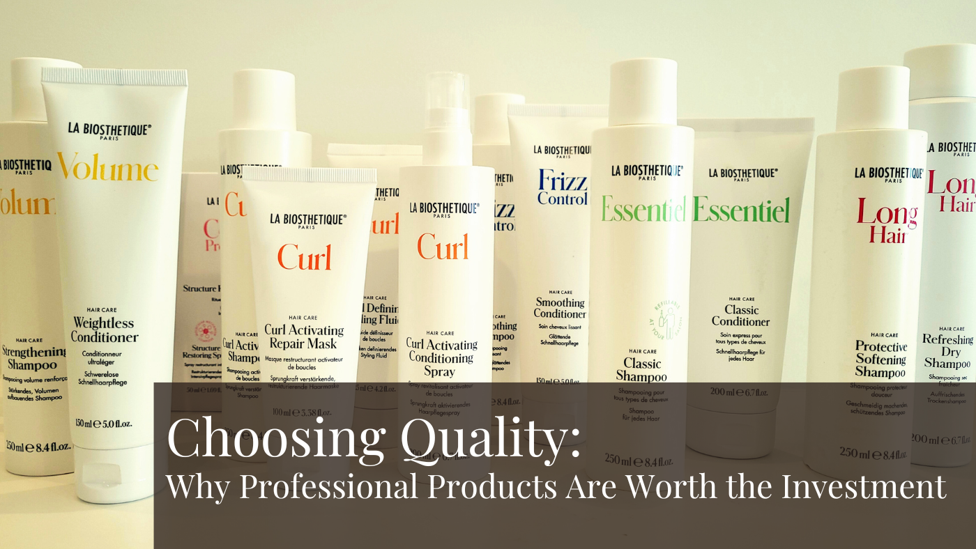Choosing Quality: Why Professional Products Are Worth the Investment