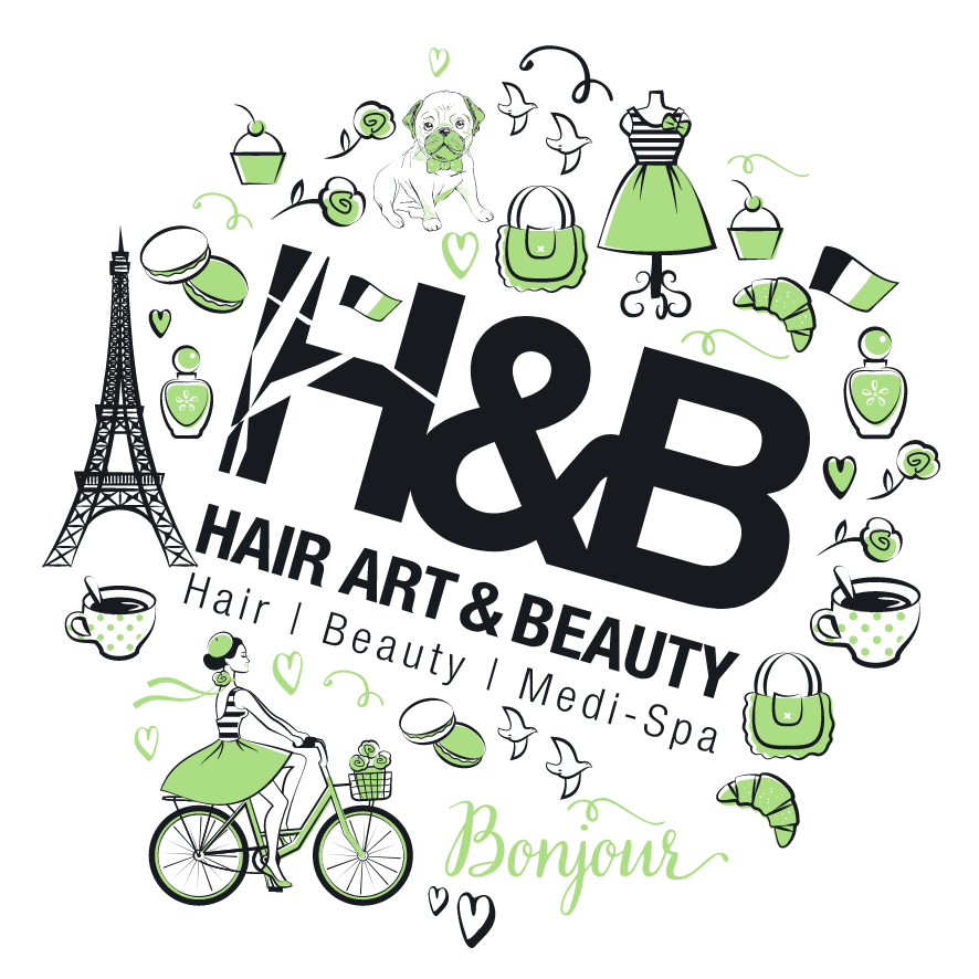 H&B Sticker- Breast Cancer Foundation Fundraiser - Hair Art and Beauty
