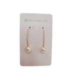 Pure Penelope Earrings - Pearl