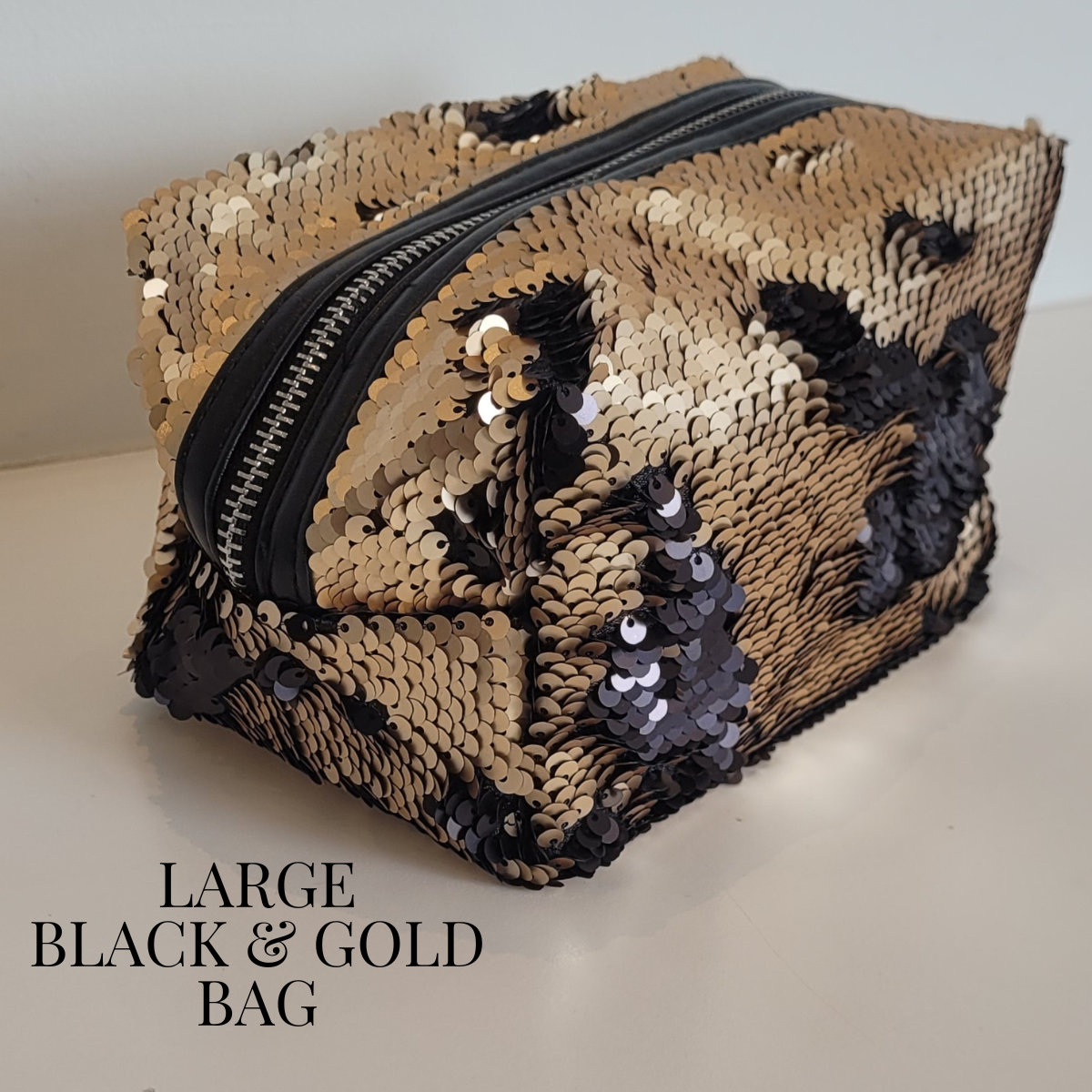 Sequinned Make Up Bag