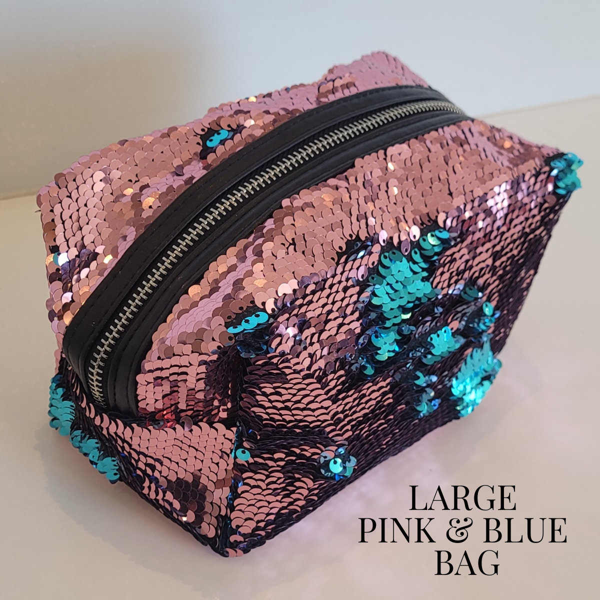 Sequinned Make Up Bag