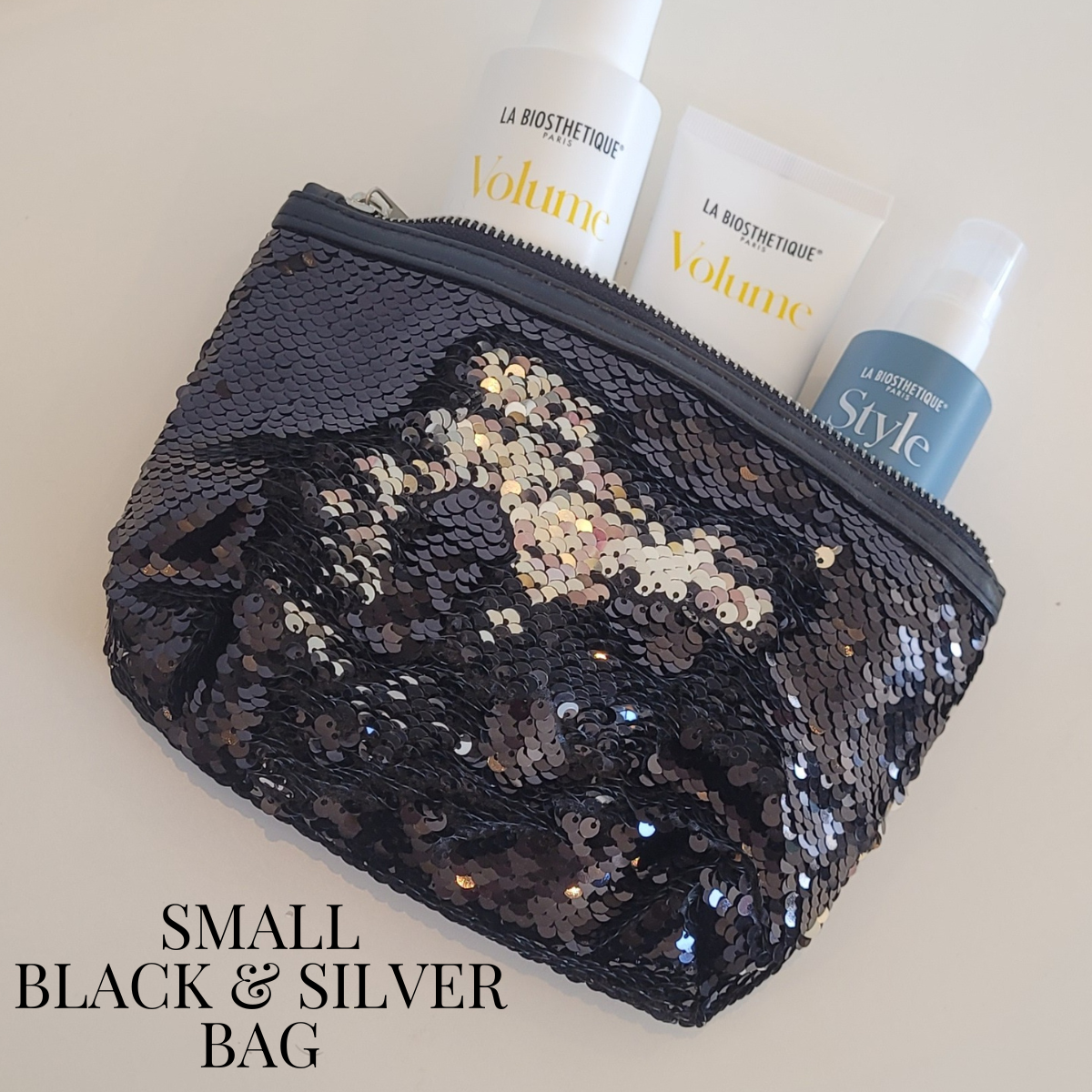 Sequinned Make Up Bag